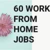 60 work from home jobs for moms