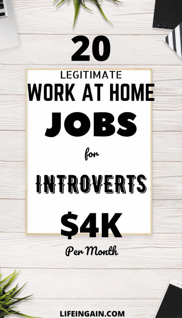 20 legit work at home jobs for introverts